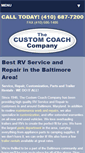 Mobile Screenshot of customcoachonline.com